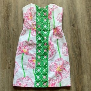 Lilly Pulitzer strapless dress (Angela Dress)